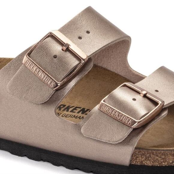 Birkenstock Arizona Birko-Flor Metallic Copper Sandals Women’s 6 Men’s 4 EU 37 - Picture 7 of 16